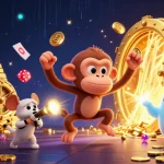 Jouez dans un casino en ligne France légal avec le singe poltergeist et un chiot chasseur de fantômes.