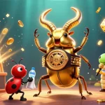 Découvrez l'illustration 3D captivante de casino en ligne France légal, avec des personnages animés.