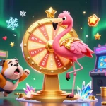 Un jeu captivant dans un casino en ligne sans KYC, avec des personnages animés et des prix brillants.