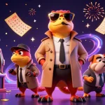 Plongez dans l'univers captivant du casino en ligne France légal avec des raptors humoristiques.