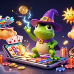 Plongez dans l'univers du casino en ligne France légal avec des personnages fantastiques déchaînant des pièces d'or.