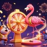 Découvrez le casino argent réel en ligne avec une scène dynamique illustrant jeux et animations gagnantes.