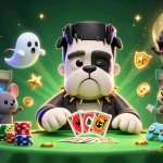 Profitez de l'expérience du casino en ligne légal en France dans une scène captivante avec des personnages animés.
