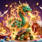 Jouez sur un casino en ligne légal en France avec des dragons et des éléments de jeu captivants.