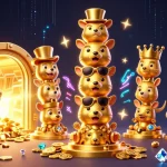 Jouer à des jeux de casino en ligne France légal avec des symboles colorés et une ambiance festive.