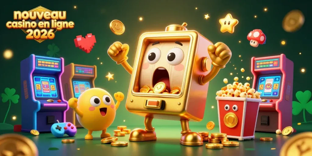Le nouveau casino en ligne 2026 avec des machines à sous colorées et un jackpot qui explose.