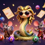Illustration représentative d'un casino en ligne France légal avec Medusa et une souris guerrière.